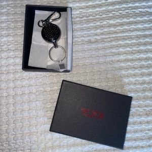 NWT Tumi Retractable Key Fob